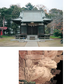 平塚E赤城神社本殿写真